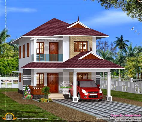 3 Bedroom Kerala Traditional Villa Kerala Home Design And Floor Plans