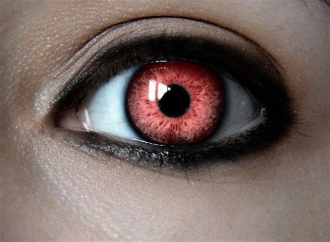 Evil Red Eye By ~parkca412 On Deviantart Electric Blue Eyes Cool