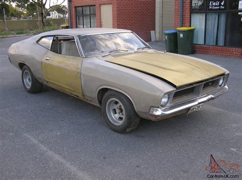 It is based on a 1973 ford falcon xb gt coupe, which was modified to become a police interceptor by the main force patrol. Ford Falcon XB Coupe Sandstone Beige XA XC GT GS Landau XY ...
