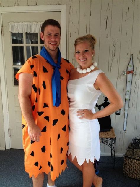Easy Diy Flintstones Costumes Fred And Wilma Costume The Frugal Navy