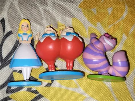 Disney Alice In Wonderland Tweedle Dee And Dum 3 Pvc Cake Topper Figure Toy 12 95 Picclick