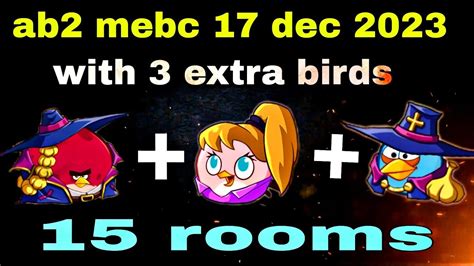 Angry Birds 2 Mighty Eagle Bootcamp Mebc 17 Dec 2023 With 3 Extra Birds