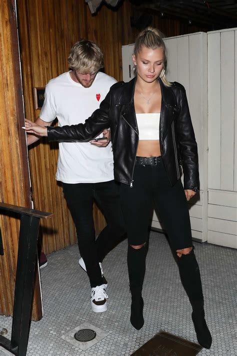Josie Canseco And Logan Paul Seen Leaving After Dinner At Nice Guy In