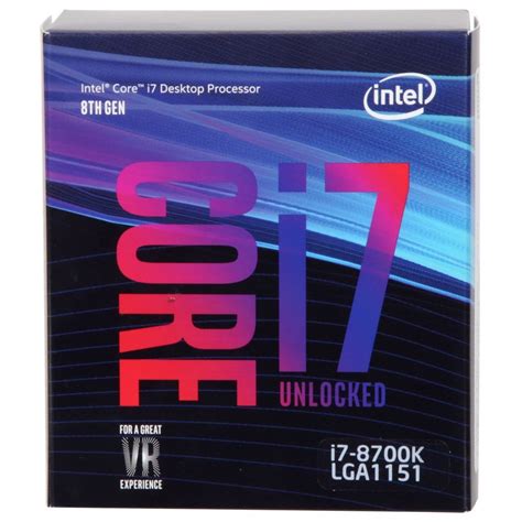 Intel Core I7 8700k 37 Ghz Darkfoxtech