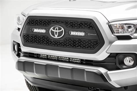2018 2022 Toyota Tacoma Front Bumper Center Led Kit With 1 20 Inch