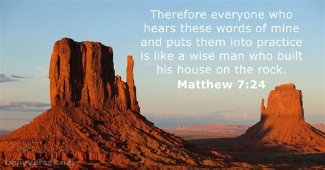 Matthew 724 Bible Verse
