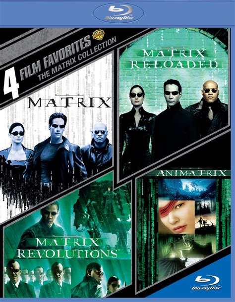 customer reviews the matrix collection 4 film favorites [4 discs] [blu ray] best buy