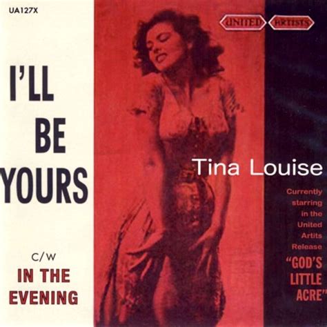 Tina Louise United Artists Tina Louise Album Cover Art