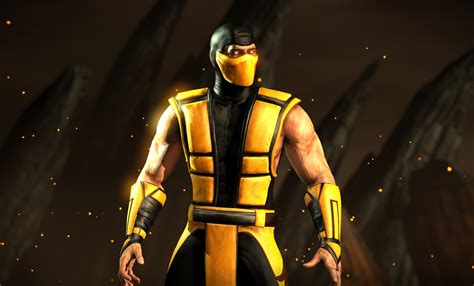 Edited Scorpion Image Mortal Kombat X Klassic Skins Edition Pack 1