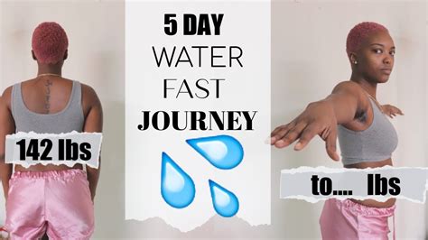 5 Day Water Fast Detox Personal Growth Youtube