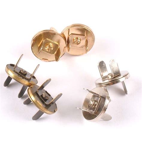 10set Copper High Magnetic Snap Fasteners Clasps Buttons Handbag Purse Wallet Craft Bags Parts