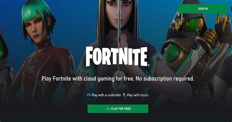 Xbox Cloud Gaming Welcomes Fortnite And Several New Benefits To Its