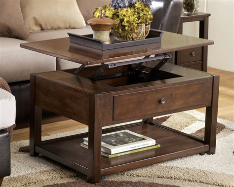 Small Black Coffee Table With Storage Coffee Table Lift Top Modern