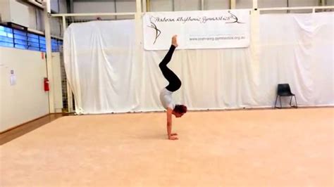 Contortion Handstand Sequence 1 Youtube