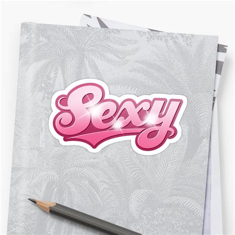 Sexy Sticker Stickers By Gerbart Redbubble