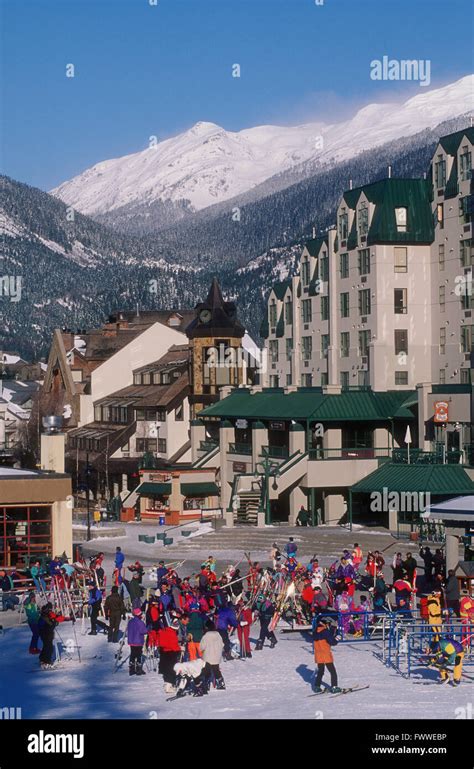 Whistler Ski Resort British Columbia Canada Stock Photo Alamy