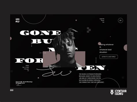 Juice Wrld By Cynthia Ugwu On Dribbble