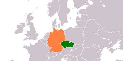 Tjeckien ligger i europa och landskoden är cz (koden med tre bokstäver är cze). Tyskland och tjeckien karta - Karta över tjeckien och ...