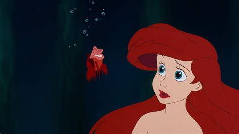 Walt Disney Screencaps Sebastian And Princess Ariel The Little