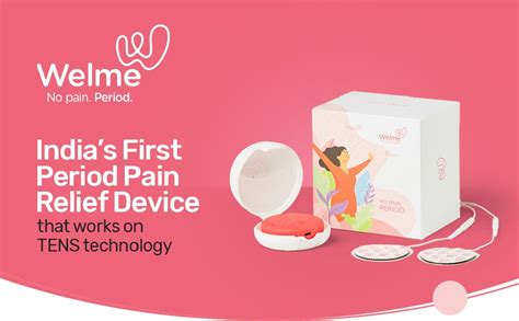 Welme Period Pain Relief Device Is Clinically Tested Rechargeable Easy To Wear And Works On