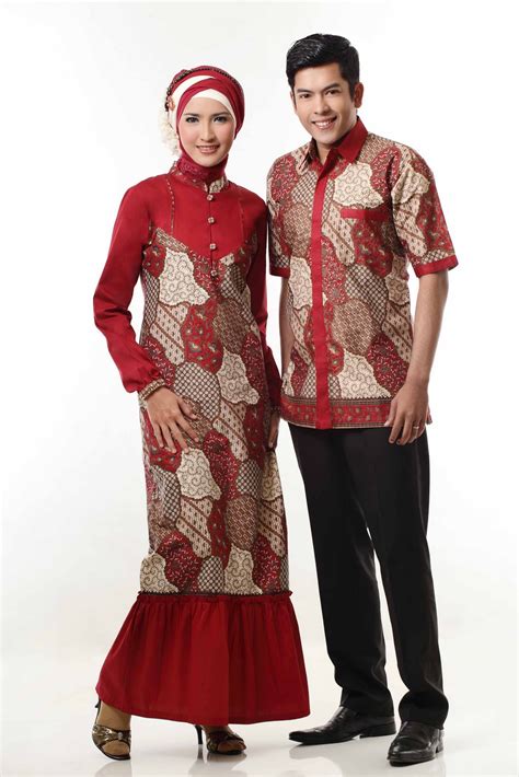 Model Gamis Batik Elegan