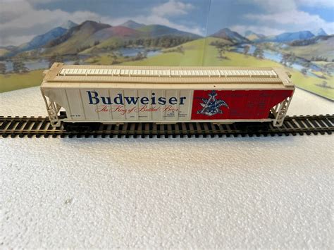 Ho Scale Model Railway 54 Hopper 3 Bay Hopper Budweiser Hopper Tyco