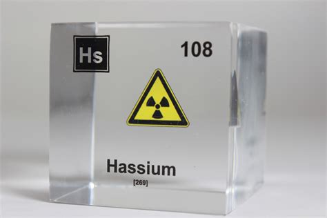 Hassium Element Cube Engineered Labs