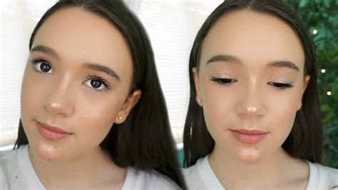 minimal makeup tutorial for teens fresh affordable fast fionafrills youtube