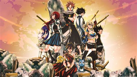 Anime Fairy Tail Wallpapers Wallpaper Cave