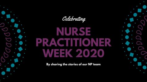 Highlighting Our Nurse Practitioners For Nurse Practitioner Week 2020