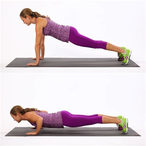 Basic Push Up Push Ups Variations And Their Benefits POPSUGAR