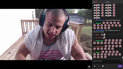 Tyler1 300k Followers Speech With Twitch Chat Youtube