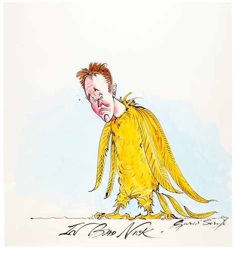 scarfe [the 2010s] in bad nick [nick clegg] scarfe at sotheby s sixty years of being