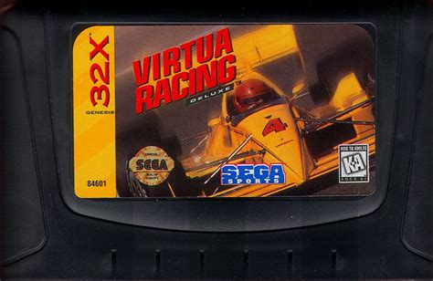 Virtua Racing Deluxe 1994 Sega 32x Box Cover Art Mobygames
