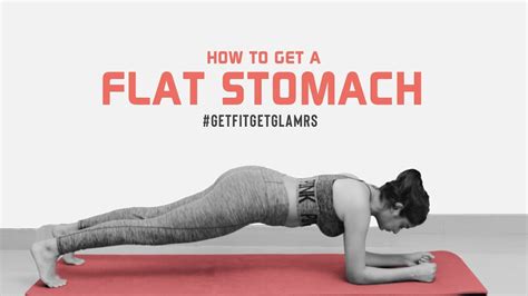 7 Exercises To Get A Flat Stomach No Equipment At Home Workouts