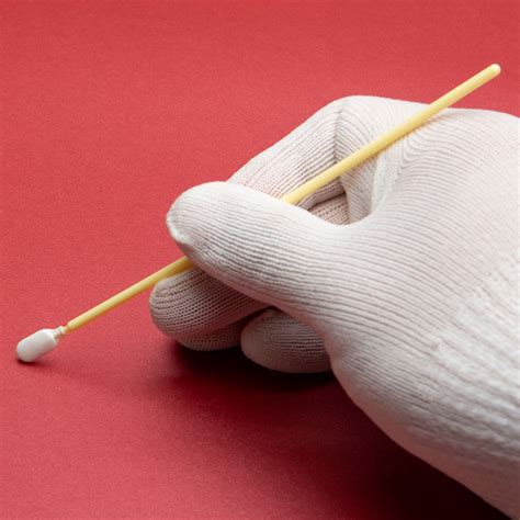 Lab Tips Long Handled Knitted Polyester Swab Ltp Cleanroom