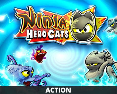 Ninja Hero Cats Action Based Hack And Slash Game Handygames