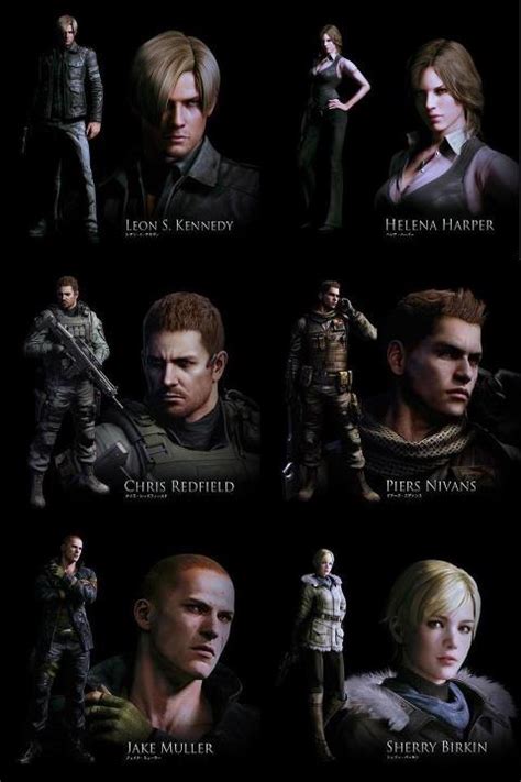 New Resident Evil 6 Image Shows Off Cast Just Push Start