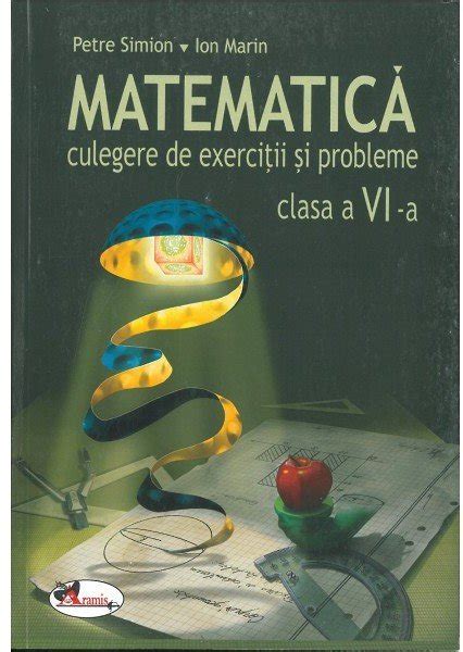 Matematica Culegere Cl 6 Simion De Maria Petrache Diverta
