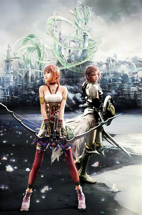 Claire Farron Serah Farron Final Fantasy Xiii Final Fantasy Videojuegos