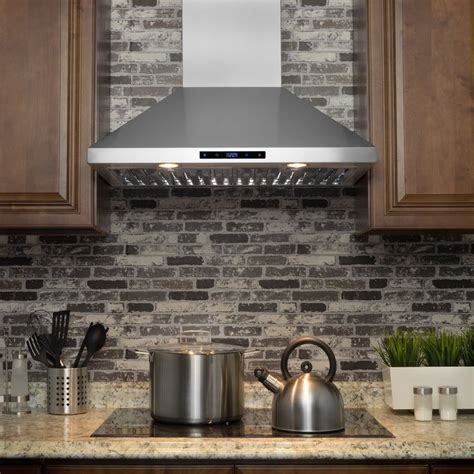 Akdy Rh0196 30 Stainless Steel Wall Mount Range Hood With Touch Screen