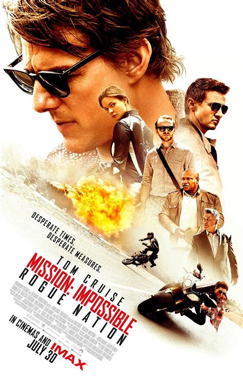 Impossible movie, impressive for the fifth installment in any movie series. Mission: Impossible - Rogue Nation - blackfilm.com/read ...