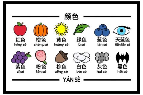 Crayons And Colors In Mandarin Printables By Language Party House