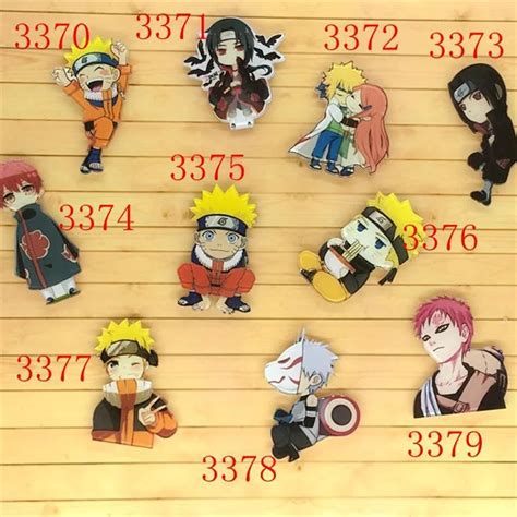 1 Pc Acrylic Brooches Cartoon Japanese Anime Naruto Badges Brooches