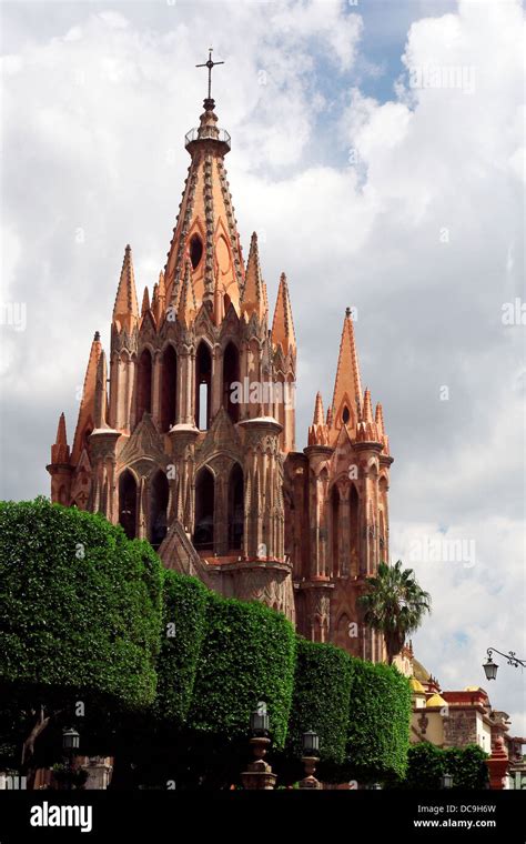 St Michael Cathedral San Miguel De Allende Mexico Stock Photo Alamy