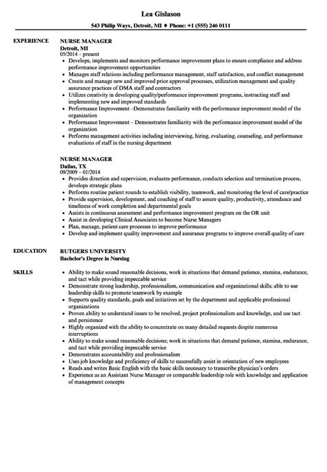 Nursing aide and assistant resume example + salaries, writing tips and information. Sample Of Discussing Skills And Abilities Examples As A Nurse Manager - Self Assessment Of ...