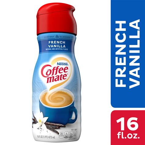 Nestle Coffee Mate French Vanilla Liquid Coffee Creamer 16 Fl Oz