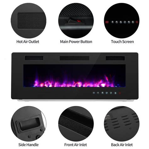 Latitude Run Adriean Wall Mounted Electric Fireplace And Reviews