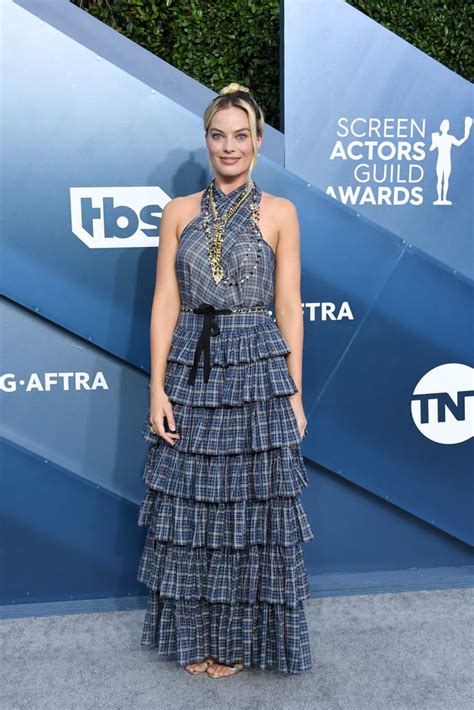 Margot Robbie At The 2020 Sag Awards See Every Look From The 2020 Sag