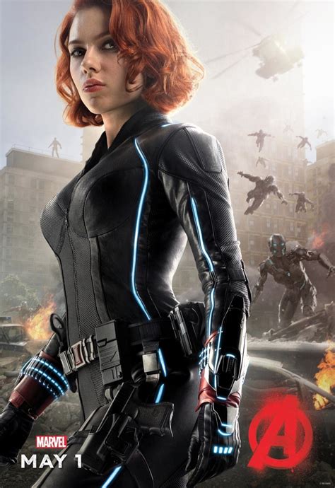 Endgame, johansson's titular character is returning for a swan song taking place between the events of captain america: "Avengers: Age of Ultron" Poster with Black Widow ...
